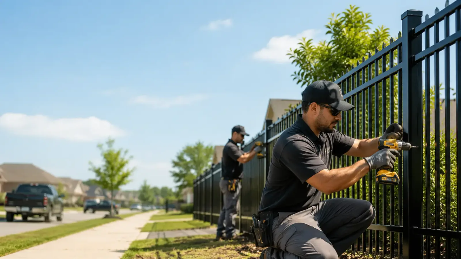 Metal Fence Installation in Fannin, TX
